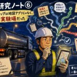 現場研究ノート⑥｜Googleマップは地図アプリじゃなく、巨大な実験場だった