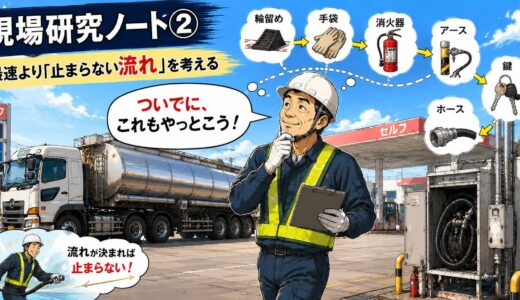 現場研究ノート②｜最速より「止まらない流れ」を考える