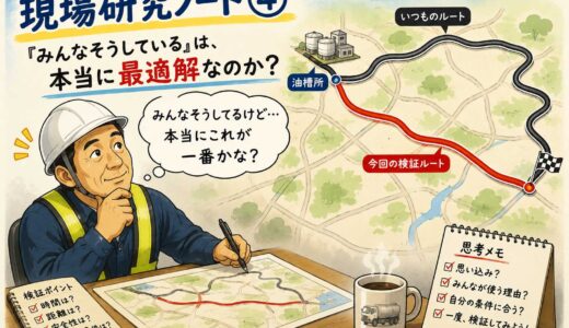 現場研究ノート④｜『みんなそうしている』は、本当に最適解なのか？