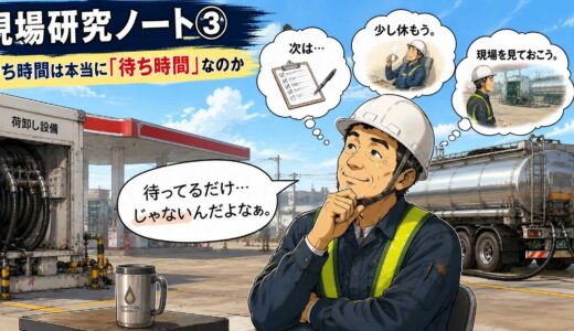 現場研究ノート③｜待ち時間は本当に「待ち時間」なのか