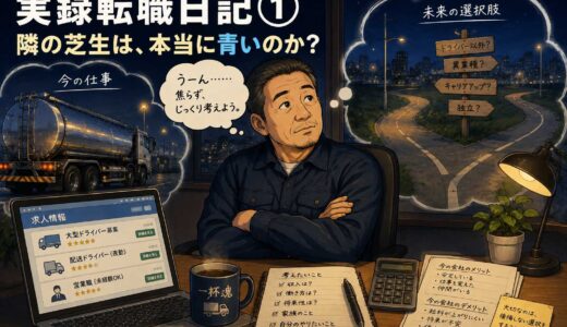 実録転職日記①｜隣の芝生は、本当に青いのか？